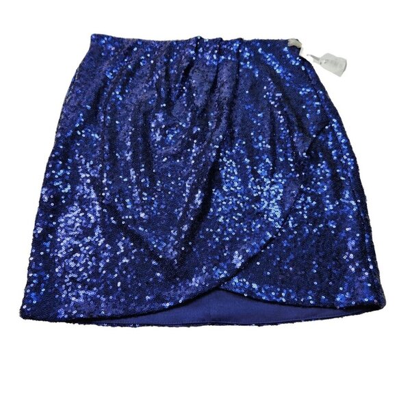 love & piece collective Dresses & Skirts - Secret Charm Women's Skirt Size S Collective By Love & Piece Blue Sequin (17)